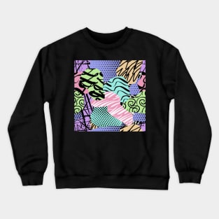 Colorful pattern Crewneck Sweatshirt